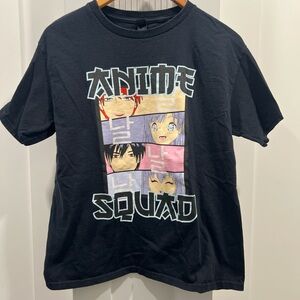 Gildan Anime Squad Kids T-Shirt - Black